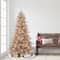 6.5ft. Pre-Lit Rose Gold Spruce Artificial Christmas Tree, Clear Lights